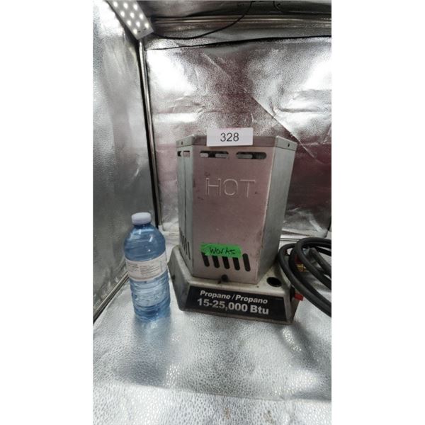 Propane heater 15-25000 BTU works