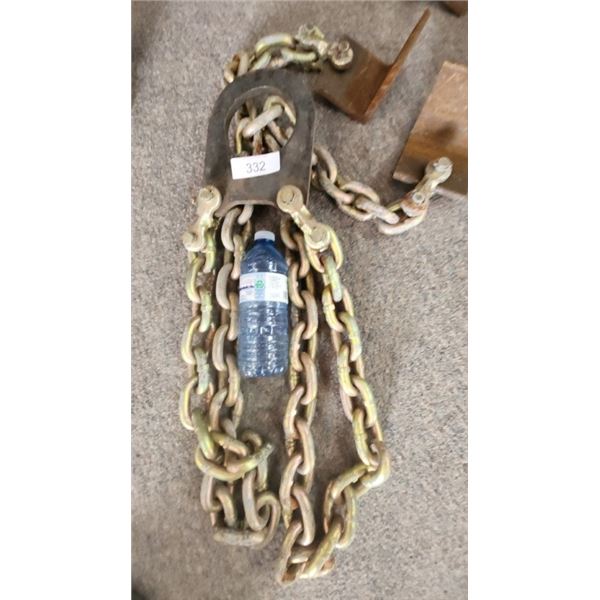 Lifting chain contraption