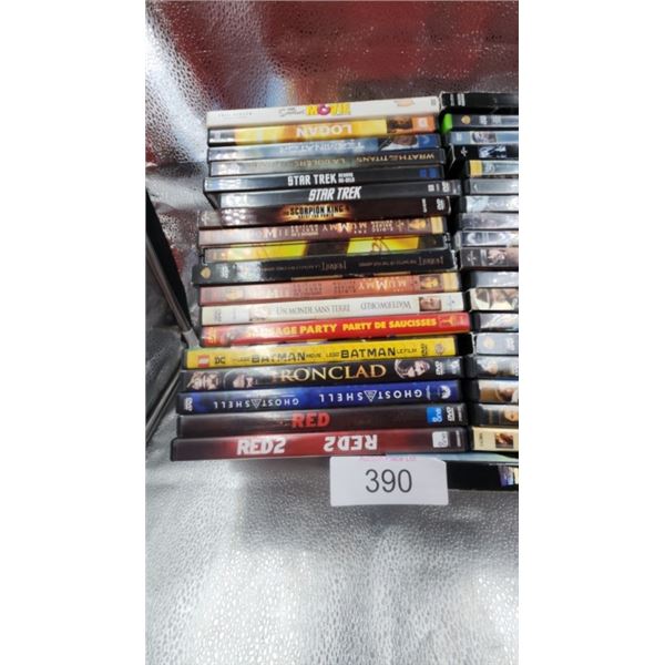 Collection of DVDs Movies