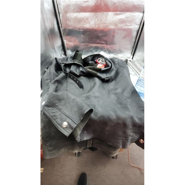 Leather chaps size XXXL