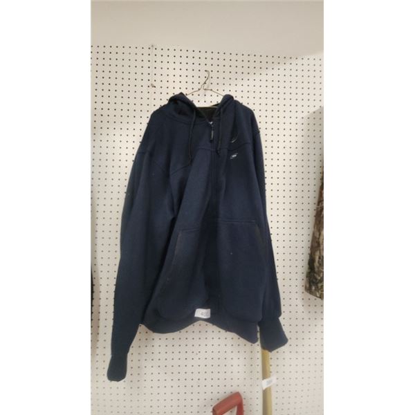 Milwaukee heated hoodie w/ battery size 3X works