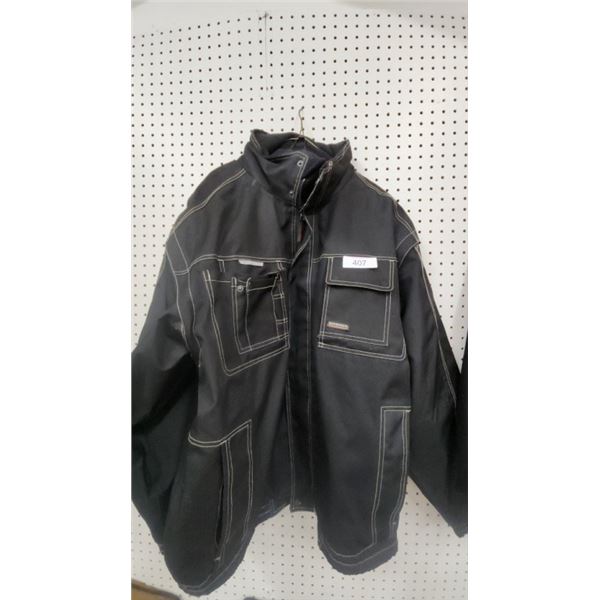 Safetech jacket with removable sleeves