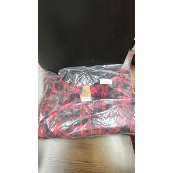 Size 2X plaid Jacket New