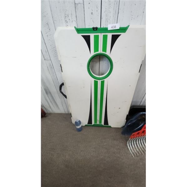 Bean bag toss board