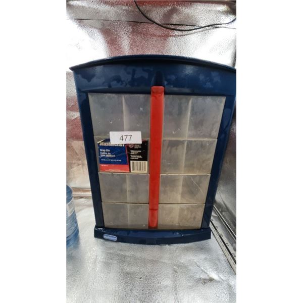 Plastic parts organizer