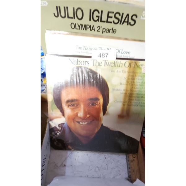 Assorted vinyl records