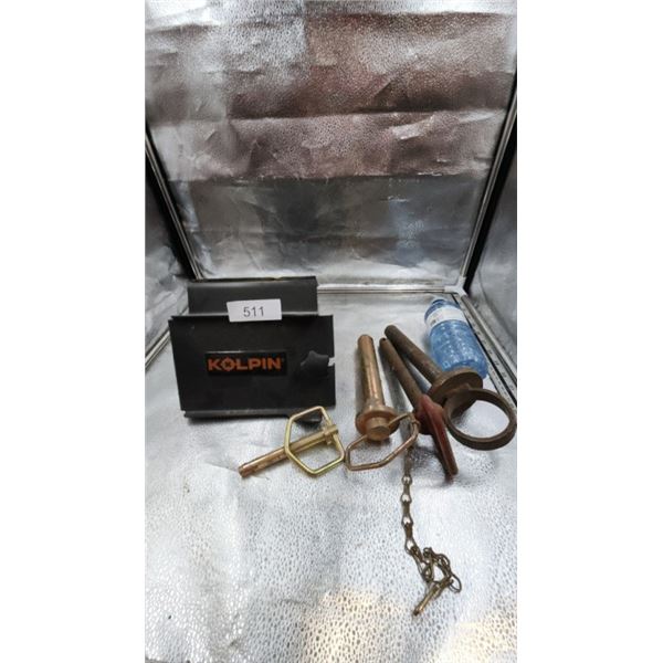 Kolpin chainsaw mount, retainer pins