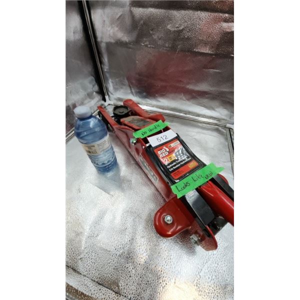 Hydralic trolley jack (no handle) looks like new