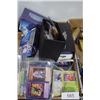 Image 1 : large lot of Pokemon cards, yu-gi-oh cards, dice