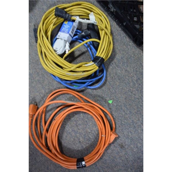 Extension cords, load tie-downs