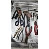 Image 2 : Tin snips, cresent wrenches, pliers, pipe wrench