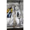 Image 3 : Cresent wrenches, tin snips, pry bar, pliers