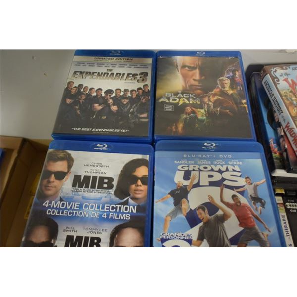 Collection of blue rays