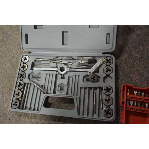 Tap & Die set, Bits, allan keys, mixer tool