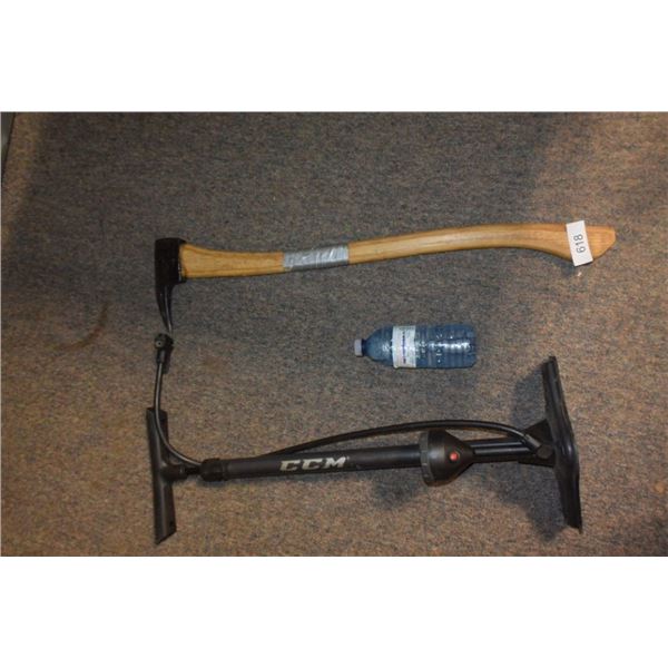 CCM Bike pump, pickaroon axe