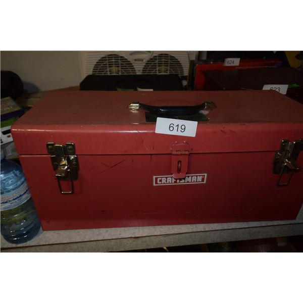 Caftsman tool box, electrical crimp fitting kits,