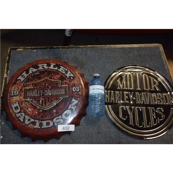 Harley davison wall hangings