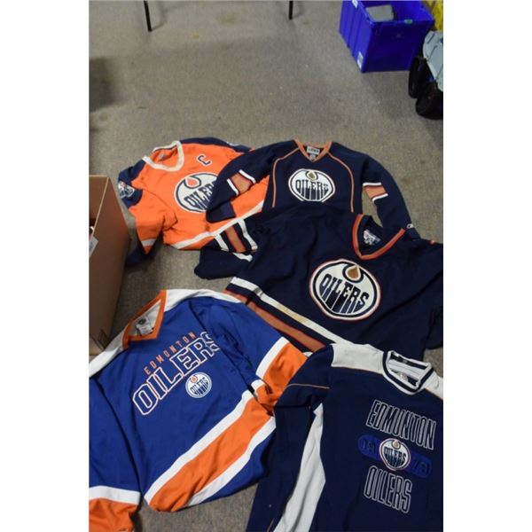 9 NHL jerseys