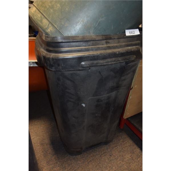 2 Garbage cans