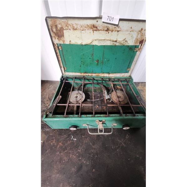 Coleman propane stove works