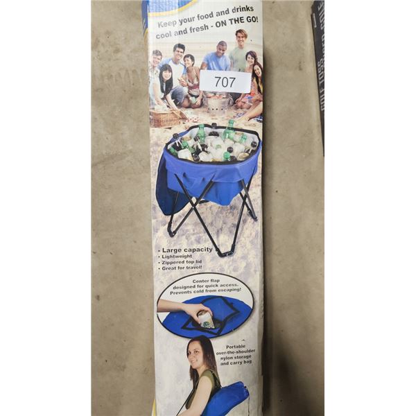 New Portable folding cooler