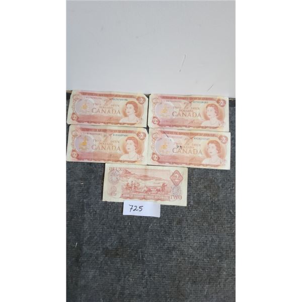 5-1974 Two Dollar Bills