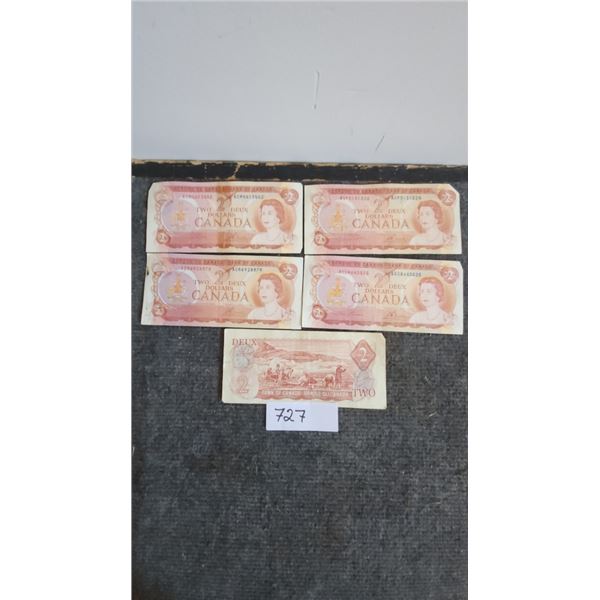 5-1974 Two Dollar Bills