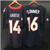 Image 1 : LOT OF 2 BRONCOS FOOTBALL JERSEYS
