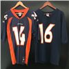 Image 2 : LOT OF 2 BRONCOS FOOTBALL JERSEYS