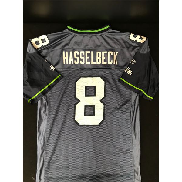 VINTAGE MATT HASSLEBACK REEBOK FOOTBALL JERSEY