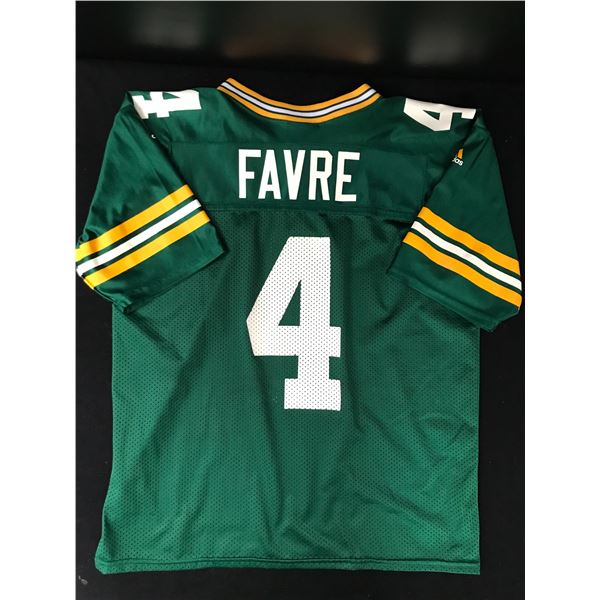 VINTAGE BRETT FAVRE ADIDAS FOOTBALL JERSEY