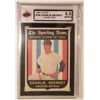 Image 1 : 1959 TOPPS NO.140 CHARLIE SECREST ROOKIE CARD KSA GRADED 6.5