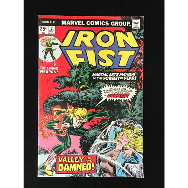 MARVEL COMICS NO.2 IRON FIST