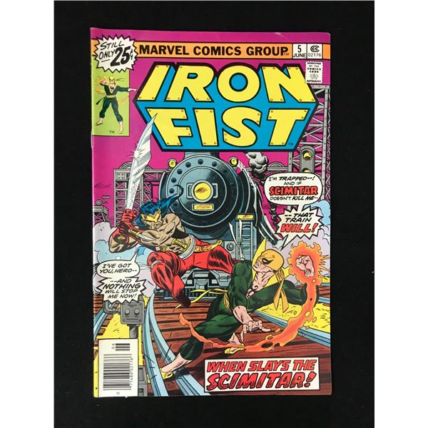 MARVEL COMICS NO.5 IRON FIST