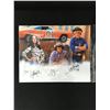 Image 1 : ORIGINAL DUKES OF HAZZARD CAST SIGNED 11 X 14 (JSA COA)