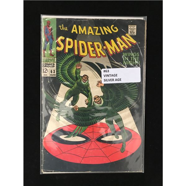 MARVEL COMICS NO.63 THE AMAZING SPIDERMAN