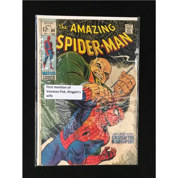 MARVEL COMICS NO.69 THE AMAZING SPIDERMAN