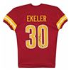 Image 1 : AUSTON EKELER SIGNED WASHINGTON FOOTBALL JERSEY (BECKETT COA)