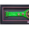Image 2 : FLOYD MAYWEATHER SIGNED AND CUSTOM FRAMED BELT (BECKETT COA)