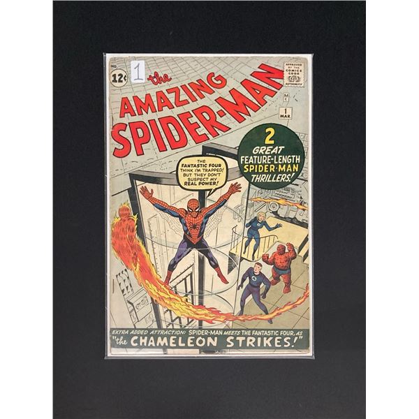 * RARE HIGH GRADE MARVEL COMICS THE AMAZING SPIDER-MAN NO.1 COMIC)
