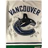 Image 2 : VANCOUVER CANUCKS MULTI SIGNED REEBOK JERSEY (LUONGO,SEDINS,HAMIUS...)