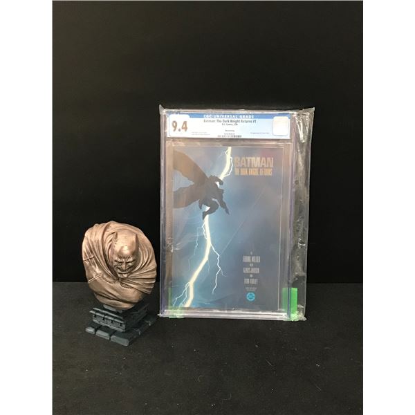 DC COMICS BATMAN THE DARKNIGHT RISES NO.1 WITH MINI BUST (CGC 9.4)