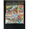 Image 1 : LOT OF 6 THE INCREDIBLE HULK COMICS (MARVEL COMICS)