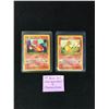 Image 1 : 1999 POKEMON BASE SET CHARMANDER AND CHARMELEON