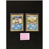 Image 1 : 1999 POKEMON BASE SET SQUIRTLE AND WARTORTLE