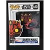 Image 1 : RAY PARK SIGNED DARTH MAUL FUNKO POP WWOC COA