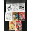 Image 1 : LOT OF ORIGINAL COMIC BOOK ART