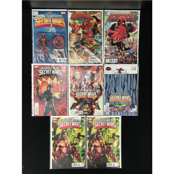 LOT OF DEADPOOL COMIC BOOK LOT