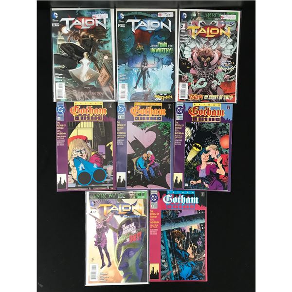 LOT OF 8 COMICS VARIOUS TITLES (DC COMICS)