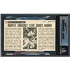 Image 2 : 1964 TOPPS GIANTS NO.25 MICKEY MANTLE BECKETT AUTHENTICATED AUTO